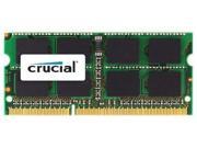 Crucial Sdram Memory Module 2 Gb [1 * 2 Gb] Ddr3 Sdram 1333 Mhz Ddr3 1333 pc3 10600 1.35 V Non ecc Unbuffered 204 pin Sodimm