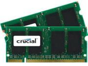 Crucial 4 GB 2 * 2 GB DDR2 SDRAM 667 MHz DDR2 667 PC2 5300 Non ECC Unbuffered 200 pin SoDIMM