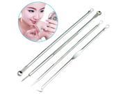 Clean Blackheads Comedone Acne Beauty Facial Cleansing extraction tool 4 set wholesale