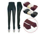 Lady s Sexy Skinny Colorful Print Leggings Stretchy Leggings Pencil Tights Pants green wine red