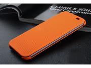 Smart Cell Phone Cases Newest Silicone Multifunction Ultra Slim Dot Matrix View Display Flip Cover For HTC One M8S 2015