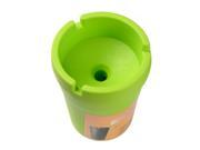 Green 2015 New Hot Sale Small Colorful Ashtray Plastic Supreme Portable Ashtray Car Ashtray