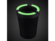 2015 Fashion Hot Sale Small Fluorescence Light Ashtray Convenient Plastic Supreme Portable Ashtray Car Ashtray