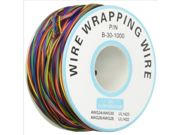 P N B 30 1000 200M 30 AWG 8 Wire Colored Insulation Test Wrapping Copper Cable