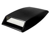 Amico Car Hood Scoop Universal Air Flow Vent Black with Mesh