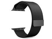 SEGMOI Apple Watch Band Series 1 Series 2 38mm Milanese Loop Stainless Steel Bracelet Smart Watch Strap for iWatch with Unique Magnet Lock No Buckle Needed