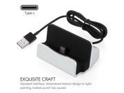 SEGMOI USB Type C Docking Station Charger Desktop Charging Dock Stand Cradle with Cable For LG G5 Nexus 5X 6P HTC 10 Oneplus 2 Lumia 950XL