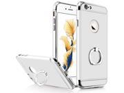 iPhone 6 6S 4.7 Inch Case Ultra Thin Hard Protective Luxury Back Cover for iPhone 6 6s with 360 Degree Rotating Ring Holder Kickstand