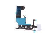 Charging Data Transmission Port Audio Jack Flex Cable for iPhone 5