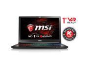 MSI GS63VR Stealth Pro 034 15.6 Gaming Laptop Core i7 6700HQ Skylake 16GB RAM 1TB 256 SSD GTX1060 6G VRAM VR Ready Gaming Bundle