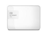 WD 3TB White My Passport Ultra Portable External Hard Drive USB 3.0 WDBBKD0030BWT NESN