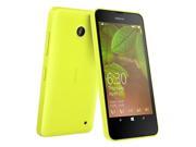 Nokia Lumia 630 Dual Sim Yellow FACTORY UNLOCKED 4.5 8GBQuad core 1.2 GHz