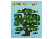 Alphabet Tree Wall Decor For Children Soft Home Decoration for Room