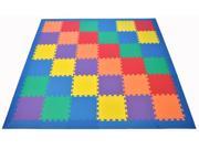 eWonderWorld 6 Color Water Proof Play Mats with Blue Borders and Corner FREE MYSTERY GIFT