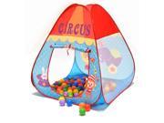 Animal Circus Twist Play Tent w 200 Phthalate Free Balls Safety Meshing for Child Visibility