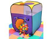 Sunshine Rectangle Twist Play Tent w 200 Phthalate Free Balls Safety Meshing for Child Visibility