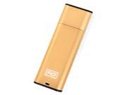FD10 8GB USB Flash Drive Voice Recorder Small 192kbps HD Quality Audio Recording Device 16hr Battery 90hr Capacity Gold