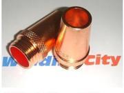 5 pk Gas Nozzle 25CT 62 25CT 62 5 8 for Lincoln Magnum and Tweco MIG Welding Guns