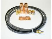 Accessory Kit for 0.023 Wire Contact Tip Nozzle Diffuser Liner for Miller M 25 M 40 and Hobart MIG Welding Guns