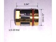 2 pk Gas Diffuser Adapter Holders 169 729 169729 Miller Hobart MIG Welding Guns