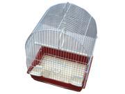 Iconic Pet Dome Top Bird Cage Small Red