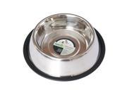 Iconic Pet Stainless Steel Non Skid Pet Bowl for Dog or Cat 8 oz 1 cup