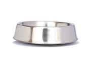 Iconic Pet Anti Ant Stainless Steel Non Skid Pet Bowl for Dog or Cat 8 oz 1 cup