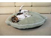 Iconic Pet 92087 Luxury Bolster Pet Bed Moss Small