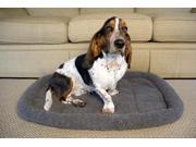 Iconic Pet 92059 V Synthetic Sheepskin Handy Bed Black Small