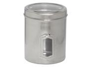 Iconic Pet Pet Canister Side See Through Steel Lid Small