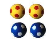 6 Pack Bouncing sponge football Yellow Blue 12 Pieces
