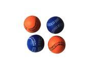 6 Pack Bouncing sponge softball Blue Orange 12 Pieces