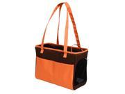 Iconic Pet FurryGo Pet Shoulder Carrier Bag Coffee Orange