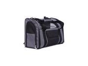Iconic Pet FurryGo Luxury Pet Travel Backpack Carrier Dark Grey