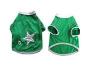 Iconic Pet 91998 Pretty Pet Green Summer Top For Dogs And Puppies Large