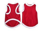 Iconic Pet 91977 Pretty Pet Red Tank Top For Dogs Puppies X Small