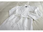Microfiber Robe White S M bath robes