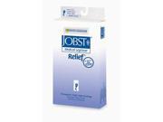 Jobst Relief 20 30 Mmhg Closed Toe Thigh Highs With Silicone Top Band Beige X Large