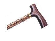 Adjustable Travel Folding Cane With Fritz Handle Cheetah