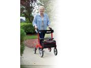 Nitro Euro Style White Rollator Walker