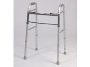 Dual Button Folding Walker