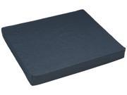 Hermell Products WC4461BK Wheelchair Cushion 16 by 18 by 2 Inch Black