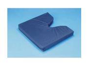 Coccyx Cushion wNavy Rip Stop Fabric Zippered Cover L 16 x H 3 x W 18