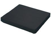 Gel Pad wSlip Not Black Lycra Zippered Cover L 16 x H 3 x W 18