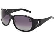 True Religion Georgi Rectangular Sunglasses Black