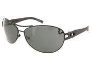 True Religion Sierra Sunglasses Black w Grey Lens