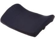 Bucketseat Lumbar Cushion wNavy Polycotton Zippered Cover Strap L 15 x H .50 x W 13