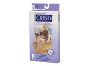 Jobst Opaque Open Toe Thigh High 30 40 mmHg Extra Firm Support Stockings Silky Beige Large