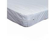 Zippered Plastic Protective Mattress Cover For Home Beds Twin