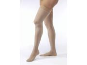 Jobst Ultrasheer Thigh Highs 30 40 mmHg Extra Firm w Lace Silicone Top Band Suntan formerly Sun Bronze Small